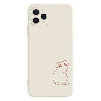 Kawaii Kass Telefoni Case For IPhone 12 Pro Max 11 Xr, Xs 7 8 Plus 12 Mini 2021 Ins Hot Cute Cartoon Kaitsev Kest Nagu Kingitus