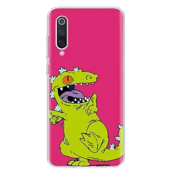 Dinosaurus Skate Kutt Lahe Kate Telefoni Puhul Xiaomi Redmi Lisa 10 9 9S 8T 8 7 6 5 9A 6A 7A 8A 9C K20 S2 Pro Luksus Pehme Coque