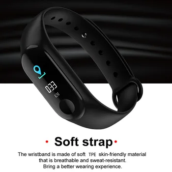 Smart Watch M3 Pro Sport Smart Bänd vererõhku Jälgida Smart Käepaela Smartwatch Käevõru M3 Pluss Käepaela Meeste Naiste