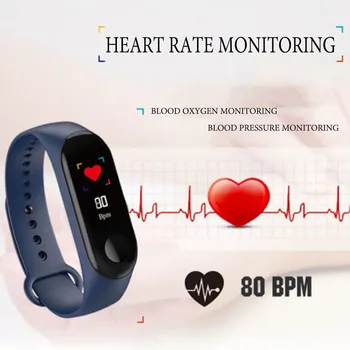 Smart Watch M3 Pro Sport Smart Bänd vererõhku Jälgida Smart Käepaela Smartwatch Käevõru M3 Pluss Käepaela Meeste Naiste
