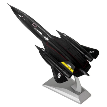 Metallist Ameerika SR-71A Blackbird Luure Lennuk 1/144 Diecast Mudel