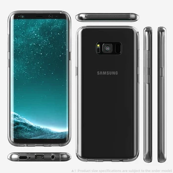Terve Telefon Case for Samsung Galaxy A30S A30 A31 A32 A40 A41 A42 A50 A50S A52 A520 A530 A600 A7 Läbipaistev, Kaitsev Kate