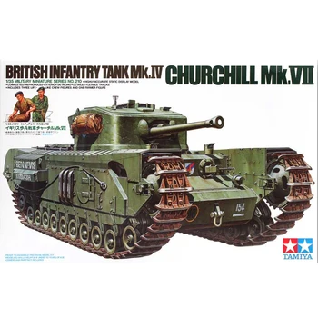 Tamiya 35210 1/35 Mudeli Komplekt Briti Infantry Tank Mk.IV A22 Churchill Mk.VII