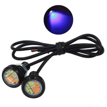 2X Auto LED Eagle Eye Bulb12SMD 23MM päevatuled Tagurdamine Signaal Lamp