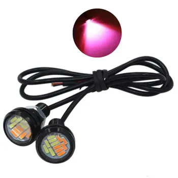 2X Auto LED Eagle Eye Bulb12SMD 23MM päevatuled Tagurdamine Signaal Lamp