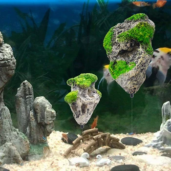 Ujuvad Rock Peatatud Tehiskivist Akvaariumi Dekoratsioon Kala Tank Teenetemärgi Ujuvad Pimsskivi Sõidab Rock Ornament, Uus