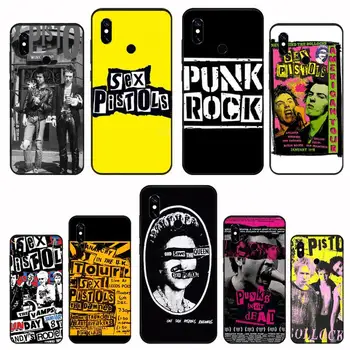 Punk rock Sex Pistols Telefoni Puhul Xiaomi Redmi 4x 5 pluss 6A 7 7A 8 mi8 8lite 9 märkus 4 5 7 8 pro