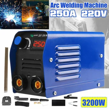 ZX7-250 Arc Welding Machine SM 220V250A Leibkonna Puhas Vask Kaasaskantav Keevitus inverter Elektri welderg vahend keevitaja masin