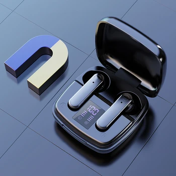 Bluetooth-5.1 TWS Traadita Kõrvaklapid Sport Veekindel Earbuds Stereo 9D Bass Kõrvaklapid Touch Control Kõrvaklapid Mikrofoniga
