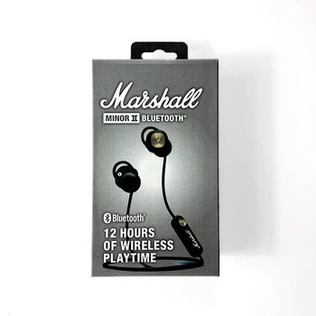 Marshalli Alaealine II 5.0 Bluetooth Kõrvaklapid Traadita Earbuds Sügav Bass Kõrvaklapid Sport Peakomplekt Ergonoomiline Sobivus Nutitelefoni Muusika