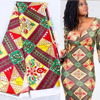 5yards aafrika satiin kangast naiste kleit materjal hulgi-siidist kangast viimane aafrika satiin siidist vaha