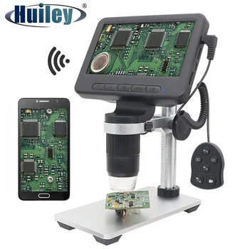 1000X WiFi Kaasaskantavate Digitaalsete Mikroskoopide PCB Kontrolli Kellade Parandus-5-tolline HD Chargable elektronmikroskoop Kaamera Nutitelefoni