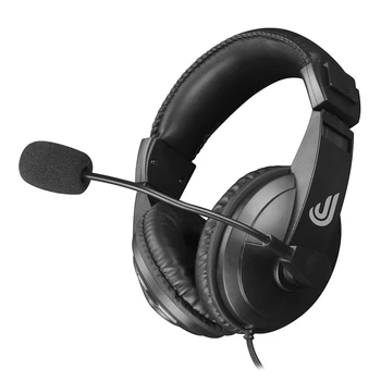 3,5 mm-Mängude Kõrvaklappide Line Kontrolli Juhtmega Kõrvaklapid Virtuaalne Surround Sound Gaming Kõrvaklapid koos Mic-Arvuti-Telefon