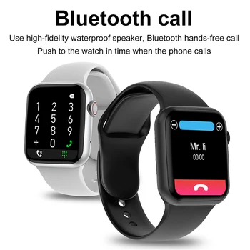 Algne IWO DT100 Smart Watch Naiste Bluetooth Kõne 1.75 tolli 3D Full Screen Touch IP68 Veekindel Meeste Smartwatch Apple Vaadata