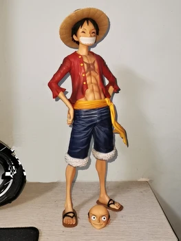 Anime Üks Töö Grandista ROS Monkey D. Luffy Tegevus Joonis Laekuva Mudel Nukk Mänguasjad Figurals Brinquedos 25cm