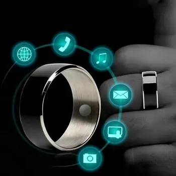 Veekindel Multifunktsionaalne NFC Intelligentne Digitaalne Smart Ringi Android Aknas Kantavad Seadmed Smart Tarvikud