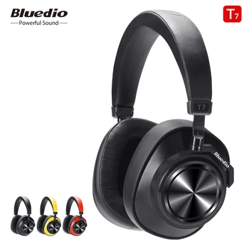 Bluedio T7 Bluetooth Kõrvaklapid ANC Juhtmeta Peakomplekti Bluetooth-5.0 HIFI Heli 57mm Valjuhääldi Nägu tunnustamise Telefon