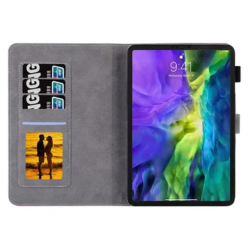 IPad Pro 12 9 Armas Juhul Multikas Kass Karu Lill Kate Funda iPad Pro 12 9 2019 2020 12.9 tolline Tablett Juhul