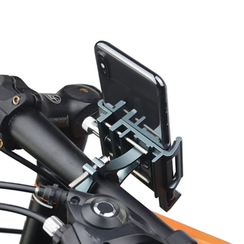Universaalsed E Roller Bike Telefon Mount Seista Bracket Mootorratta Alumiiniumist Juhtraud Telefoni Omanik Häll 4,5 et 7inch Mobiiltelefon