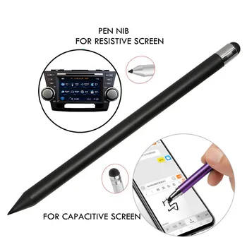 Stylus Pen Tablet IPad iPhone Mäng Konsooli Navigatsiooni 2 In1 Suure Täpsusega Joonis Mahtuvuslik Puutetundlik Pliiatsid harilik Pliiats