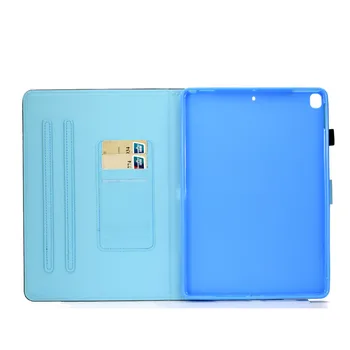 Apple i Pad iPad 7 8 7 8 nda Põlvkonna Juhul Tablett Armas Kass Liblikas Värvitud Magnet Case for iPad 2019 2020 10 2 last