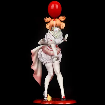 19cm Anime Õudus Bishoujo Kuju Pennywise PVC Joonis Laekuva Mudel Mänguasja nukk kingitus
