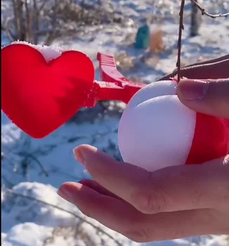 Laste mänguasjad lumepall masin lume vahendid lumememm lumesõda sobiks poisid ja tüdrukud väljas lumi