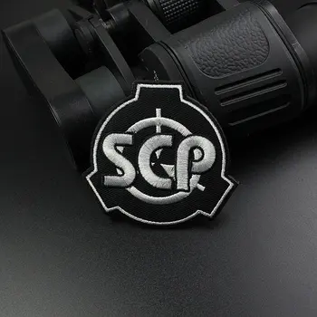 SCP Sihtasutuse Logo Tikand Plaaster Korraldada Üleloomulik Bioloogiliste Isoleerimise Korra Turvaline Sisaldavad Kaitsta Badge)