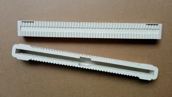 10 tolline Must Longboard Fin lahter plastikust Ühe uimed box MEILE Fin Kasti Hiina parima Kvaliteediga fin pistikud