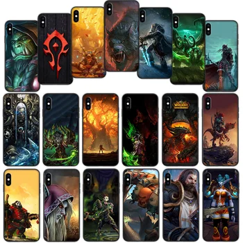 Maailma Warcrafts Pehme Kaas Case for iPhone 7 8 6 6S 5 5S SE Plus