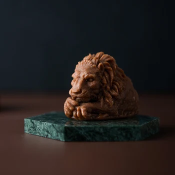 3D Lõvi Küünal Hallituse Vaik Käsitöö Käsitöö Lõvi Loomade Seep Silikoonist Vormid DIY Seep Aroomiteraapia Teenetemärgi seebi tegemine