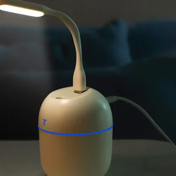 Ultraheli Mini Õhu Niisutaja 200ML USB Pimestada Cup LED Aroma eeterlik Õli Hajuti Udu Muutes Niisutaja Leibkonna Puhastaja