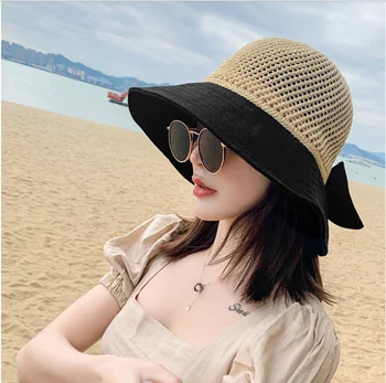Uus naiste suve müts vibu Jaapani kalamehe müts päikesekaitse pleisse ring Lai Nokk Päike Müts