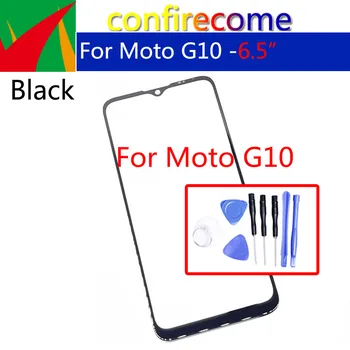 Asendamine Motorola Moto G10 XT2127 LCD Ees Puuteekraani Klaas Välimine Objektiiv