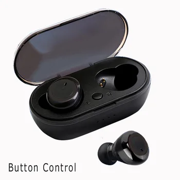 JFWEN Y50 bluetooth kõrvaklapid 5.0 TWS Traadita Headphons kõrvaklapid Earbuds Stereo Gaming Headset Koos Aku Kast telefon