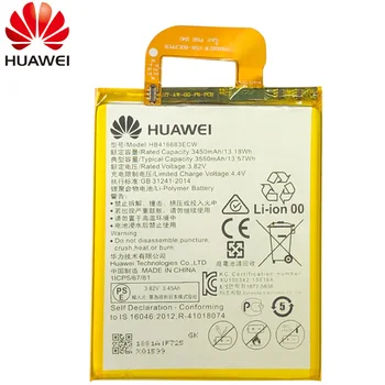 Originaal 3550mAh HB416683ECW Aku Huawei Nexus 6P H1511 H1512 Telefon Kõrge Kvaliteediga Aku