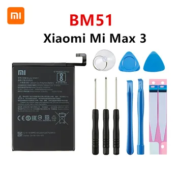 Xiao mi Orginaal BM49 BM50 BM51 BN43 Aku Xiaomi Mi Max Max Max 2 3 Redmi Märkus 4X/Märkus 4 Asendamise Patareid +Tööriistad