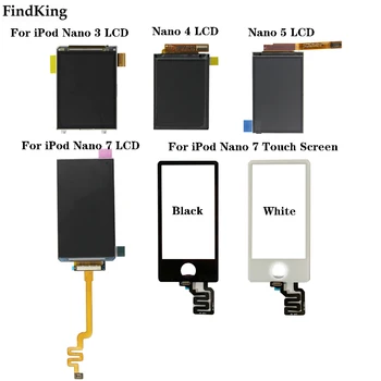 LCD Ekraan, iPod Nano 3 4 5 7 7. Gen LCD Digitizer Assamblee Lcd Puutetundlik Andur, ipod Nano 7 7 GenTouch Ekraan
