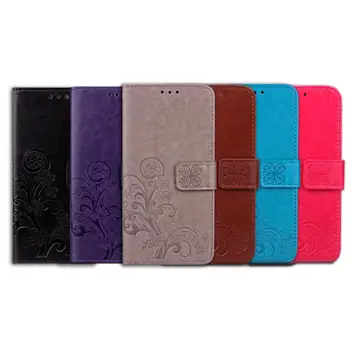 Kaardi hoidiku kaas Puhul Sony Xperia ZR M36h C5502 C5503 nahast telefoni juhul rahakoti luuk karpi telefoni kotid