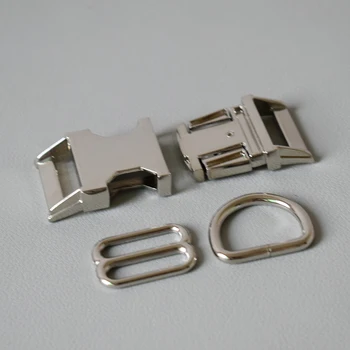 50 Ülikond （Metallist Lukk+8 Lukk+D Ring Määratud) Korrigeerimine DIY Tarvikud Kvaliteetne Kroomitud Metallist Tarvikud-Kiip