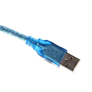 30 cm Kõrge Kiirusega USB 2.0 pikenduskaabel Läbipaistev Sinine Meeste ja Naiste USB Pikendus Juhe, Vask Südamik USB-Lühike Kaabel