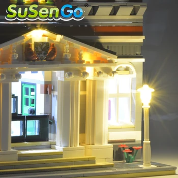 SuSenGo LED Light Kit For 10224 Looja Raekoja Kooskõlas 15003 30014 , NR ehitusplokid Mudel