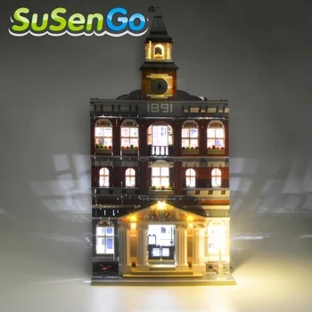 SuSenGo LED Light Kit For 10224 Looja Raekoja Kooskõlas 15003 30014 , NR ehitusplokid Mudel