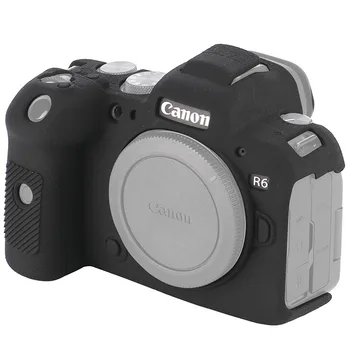Silikoon kummist korpus Kaas Protector Raami Naha Canon EOS R5 R6 EOSR5 EOSR6 Kaamera