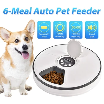 Ring Automatic Pet Feeder Toidu Dispenser Koerad, Kassid ja Väikesed Loomad Funktsioonide Jaotus Häired, Programmeeritud Ajastatud Tarvikud