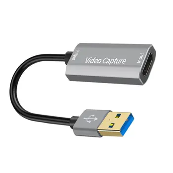 4K HDMI-ühilduva Video Capture Card USB 3.0 1080p 60Fps Mängu Capture Kaardi Grabber Rekord Box Live Streaming jaoks PS4 HD-Kaamera