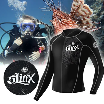 2mm Unisex Sukeldumisel Ülikond 90%Neopreenist SLINX Surf Ujumine Jope päikesekaitse Pikad Varrukad Kummiülikond vabaõhuspordi Soe Split Ülikond