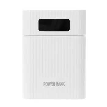 Anti-Reverse DIY Power Bank Box 4x 18650 Aku LCD Ekraan Laadija iphone ' i Jaoks