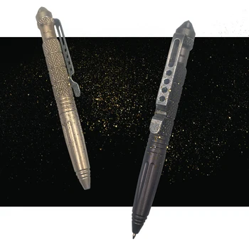 Kaitse-Tasku Taktikaline Pen Lennunduse Alumiiniumist Anti-skid Sõjalise enesekaitseks Sõjalise Pen Klaas Kaitselüliti Anti-skid Survival Kit