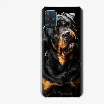 Telefon Case for Samsung Galaxy A21s A31 A41 A42 A51 A71 A91 A11 A12 A02s A01 A10 A30 A50 A70 kõvakaaneline, Rottweiler Hai Koer